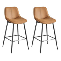 Synthetic Leather Bar Stools With Back - product photo 68