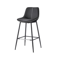 Synthetic Leather Bar Stools With Back - product photo 97