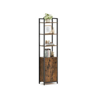 6 Tier Bookcase With Door – product view 1 | Amaraloft