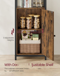 6 Tier Bookcase With Door – product view 5 | Amaraloft