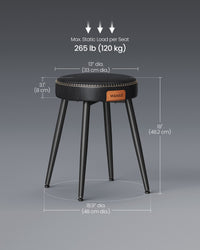 Upholstered Kitchen Stools - product photo 32