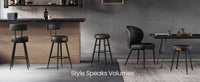 Upholstered Kitchen Stools With Steel Legs, Set Of 1, 2 Or 4 - product photo 50