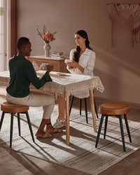 Upholstered Kitchen Stools With Steel Legs, Set Of 1, 2 Or 4 - product photo 68