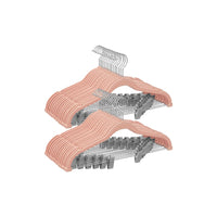 Velvet Pants Hangers With Adjustable Clips Set – product view 4 | Amaraloft