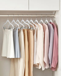 Velvet Pants Hangers With Adjustable Clips Set – product view 12 | Amaraloft