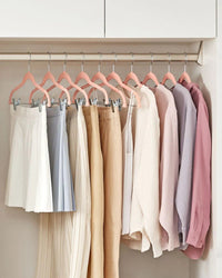 Velvet Pants Hangers With Adjustable Clips Set – product view 19 | Amaraloft