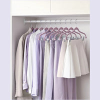 Velvet Pants Hangers With Adjustable Clips Set – product view 24 | Amaraloft