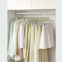 Velvet Pants Hangers With Adjustable Clips Set – product view 25 | Amaraloft
