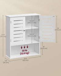 Wall-Mounted Bathroom Storage Cabinet - product photo 06