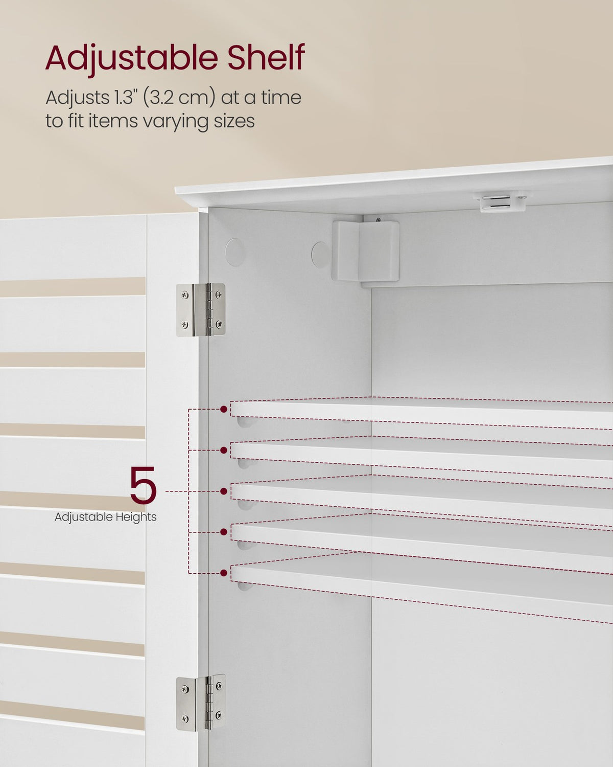 Wall-Mounted Bathroom Storage Cabinet - product photo 12